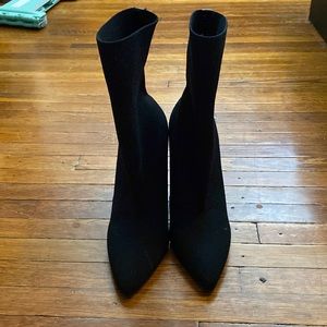 Steve Madden sock knit ankle boots